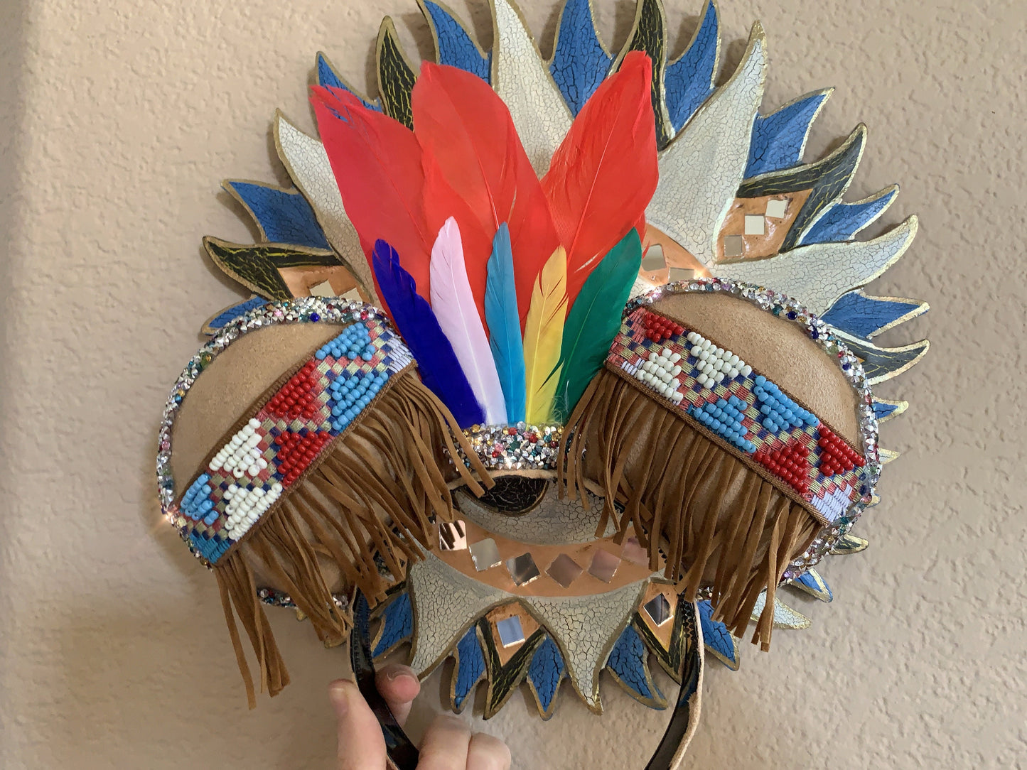 Pocahontas inspired ears. Mickey ears, Minnie ears from Disney’s Pocahontas.