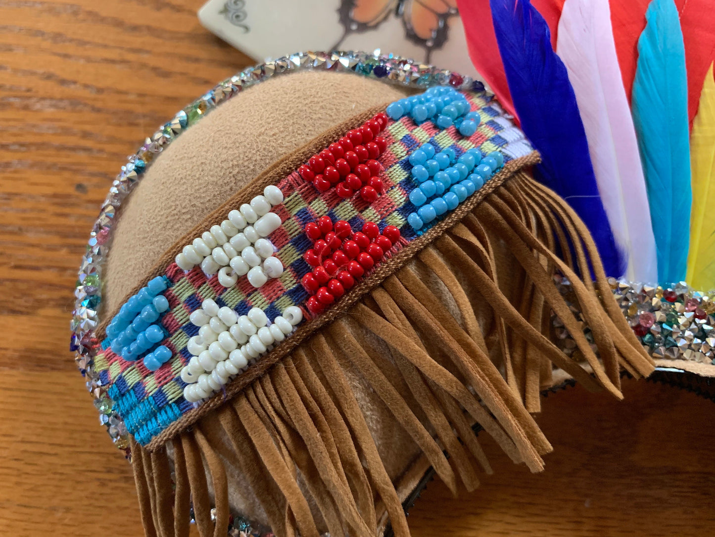 Pocahontas inspired ears. Mickey ears, Minnie ears from Disney’s Pocahontas.