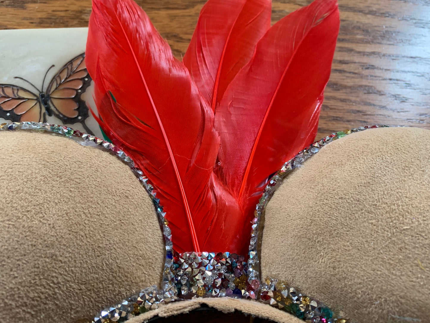 Pocahontas inspired ears. Mickey ears, Minnie ears from Disney’s Pocahontas.