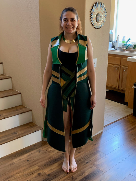 Lady Loki Costume Based of Marvel avengersLoki