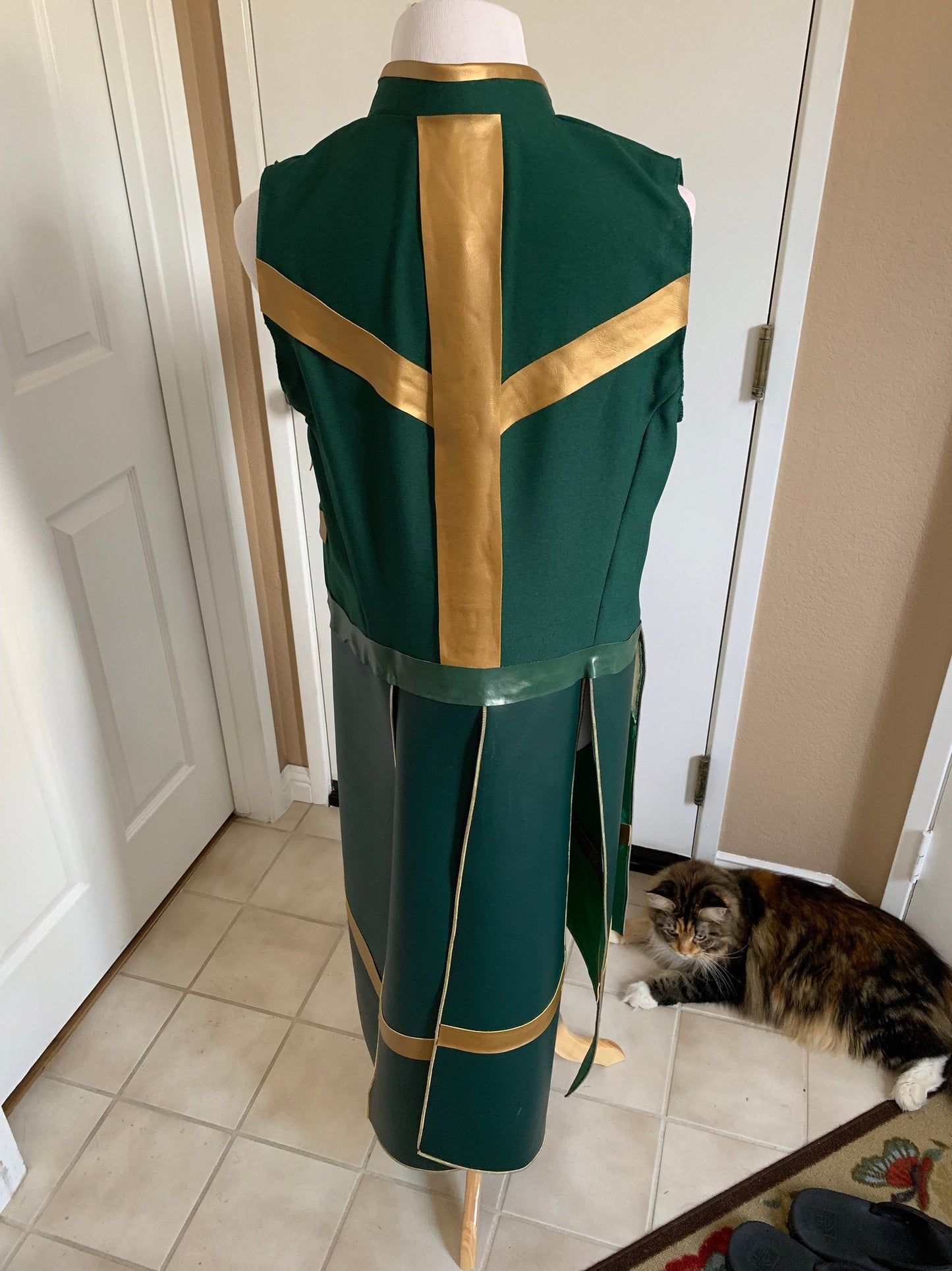 Lady Loki Costume Based of Marvel avengersLoki