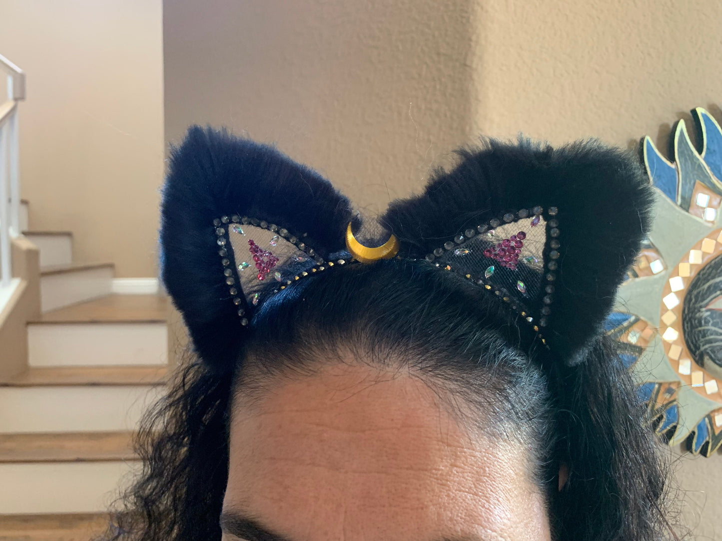 Luna Cat, Black Cat ears, Sailor Moon Ca.t Luna Cat ears