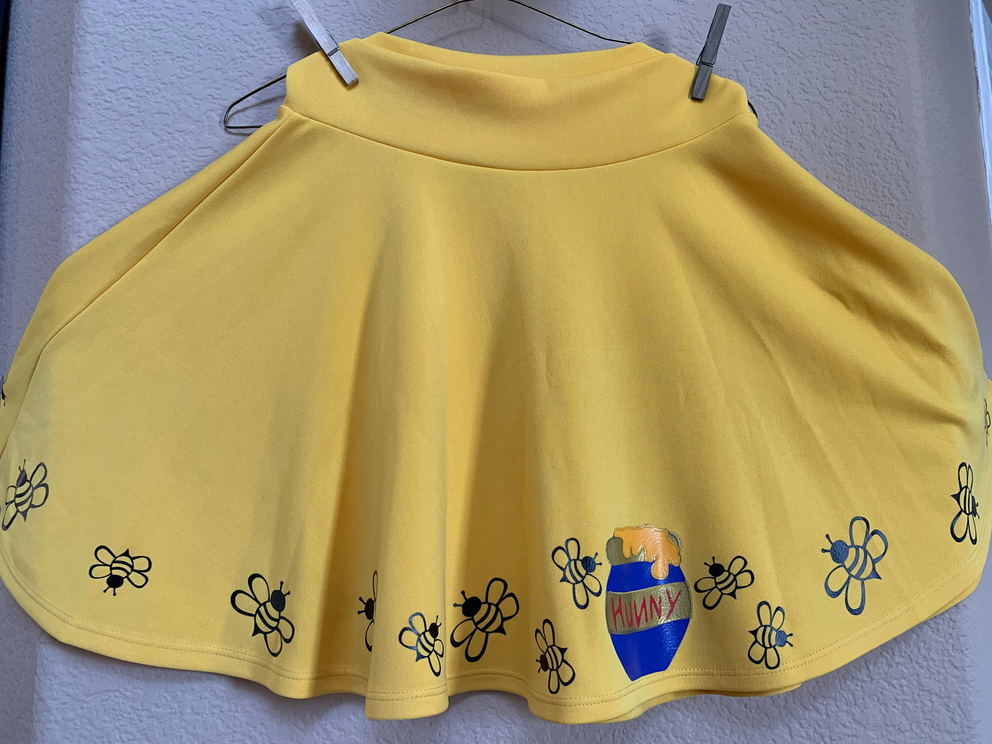 Winnie the Pooh inspires Skirt. Disney Pooh Bear Honey bear skirt.