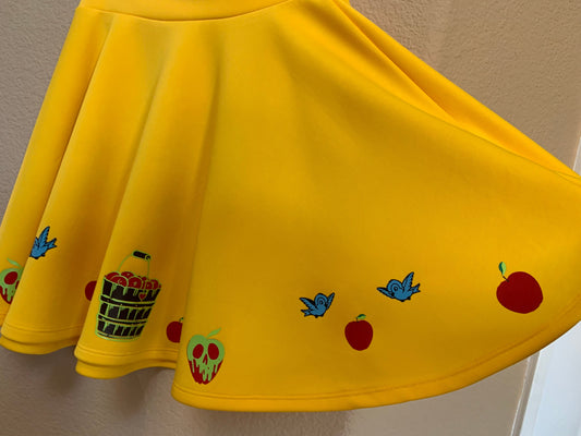 Poison Apple skirt. Snow White inspires Skirt.