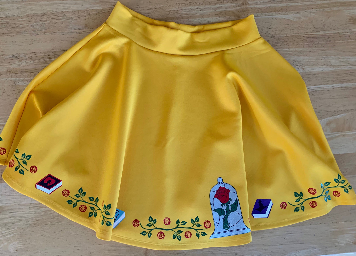 Belle inspires Skirt. Princess Belle skirt. Beauty and the Beast.