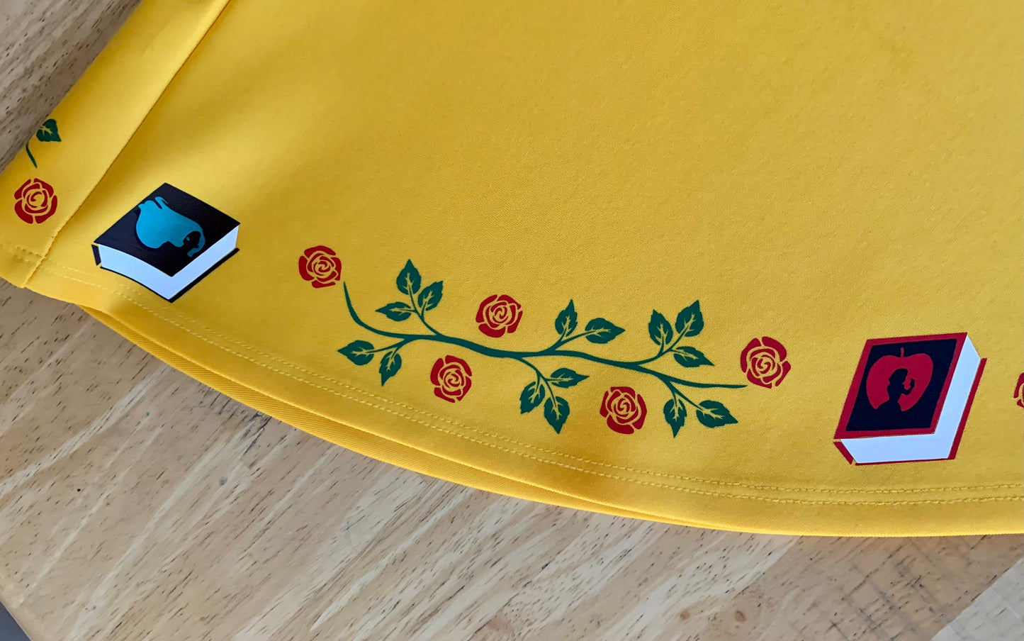 Belle inspires Skirt. Princess Belle skirt. Beauty and the Beast.