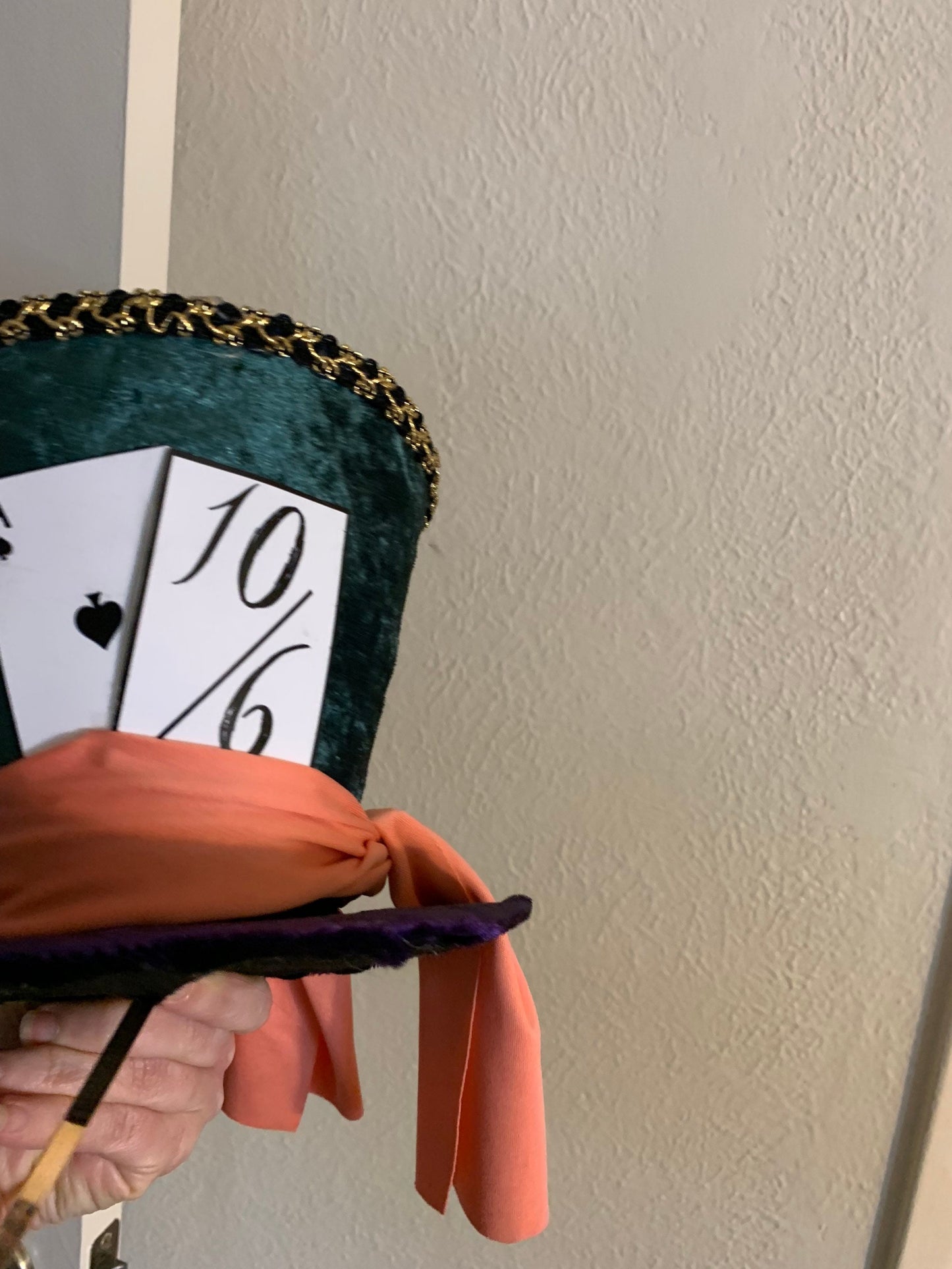 Mini Mad Hatter Hat from Alice and wonderland Tim Burton\\Johnny Depp Version with head band